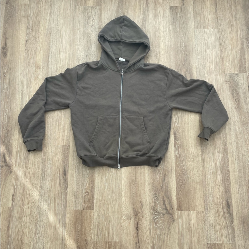 Men's Gray Hoodie Sweater